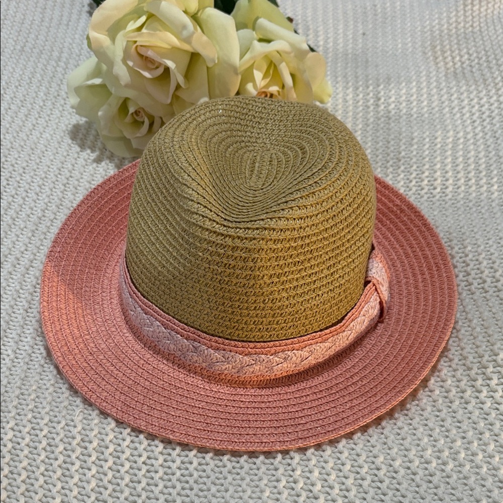 NWOT Magid Hats Pink and Tan Women's Hat